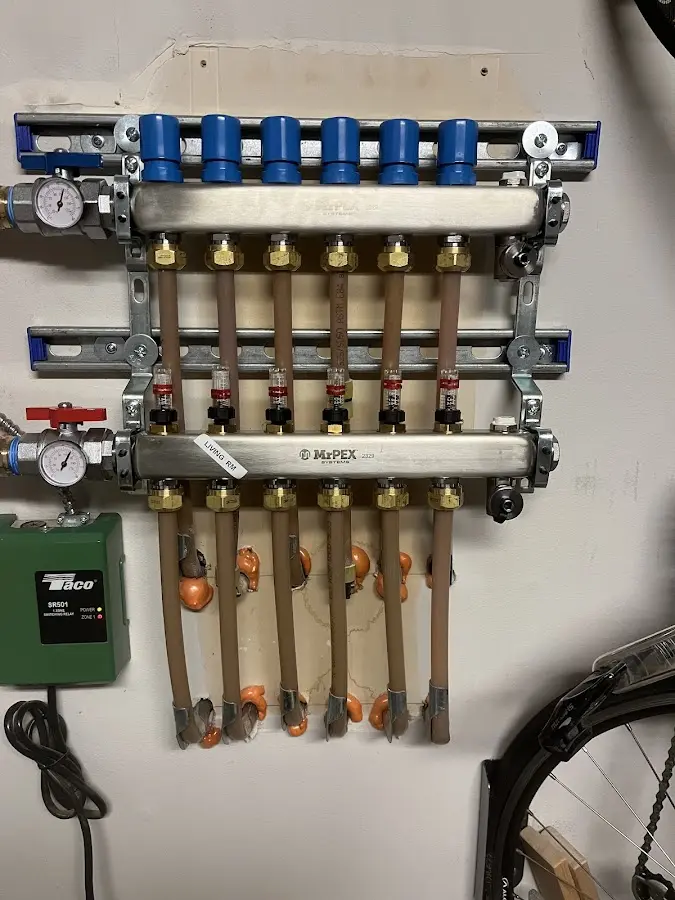 Plumber performing Leak Detection at a residential property in Clever